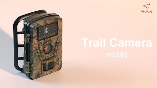 HC200  How to Setup Victure Trail Camera [upl. by Kassandra]