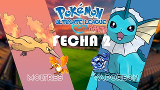 T2  Fecha 2 MOLTRES vs VAPOREON [upl. by Dittman]