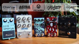 The Ultimate Chorus Pedal Shootout amp Comparison [upl. by Columbine336]