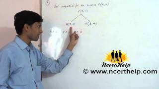 Find a point on the x axis which is equidistant from the points 7 6 and 3 4 [upl. by Dasie]