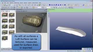 Tip  Creating a lofted surface [upl. by Cila]