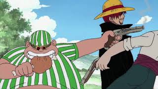 RedHaired Shanks vs Mountain Bandits  ENG SUB  HD [upl. by Airotciv300]