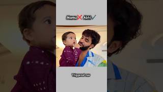 mamu❌ Abhi ✔️ cute asher fukrainsaan abhishekmalhan viralshort [upl. by Kcinnay]