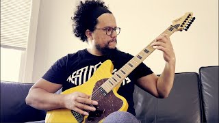 Prog  Stati guitar riff  balaguer moroccanmetal [upl. by Eiramoj]