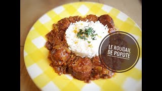 ROUGAIL SAUCISSES FAÇON POPOTE Cuisine du monde [upl. by Ahsratal269]