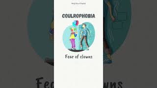 Did you know these WEIRD PHOBIAS English Vocabulary Builder [upl. by Hoskinson866]