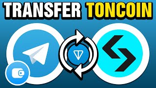 How To Transfer Toncoin From Telegram Wallet To Bitget 2024 [upl. by Ardith]