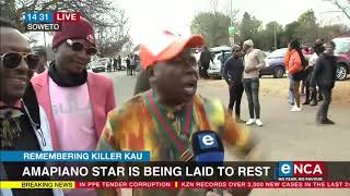 Remembering Killer Kau  Amapiano star is being laid to rest [upl. by Allianora]