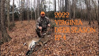 2022 VIRGINIA DEER SEASONEP 4BIG BUCK DOWN WITH A MUZZLELOADER [upl. by Aubrie]