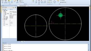 IronCAD Caxa Draft 36중심선 스타일 설정방법 [upl. by Elocan]