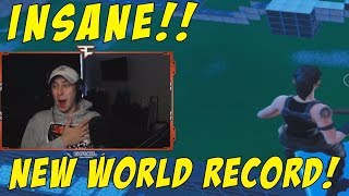 CIZZORZ REACT TO WORLD RECORD FORTNITE DEATHRUN 317 [upl. by Avictor]