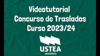 CONCURSO GENERAL DE TRASLADOS 202324 [upl. by Llezniuq]