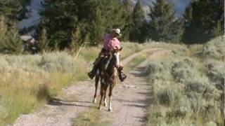 cowboy cracking a whip off a horse [upl. by Annelg]