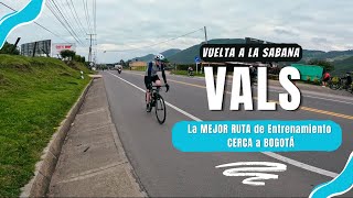 ¿La MEJOR RUTA de Entrenamiento en Bicicleta CERCA a BOGOTÁ VALS [upl. by Nynnahs]