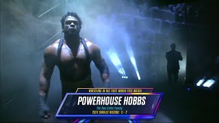 Powehouse Hobbs Entrance  AEW Dynamite April 24 2024 [upl. by Etsirk]