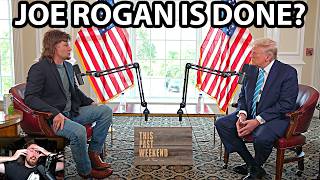 Theo Von just interviewed Trump What does this mean for Joe Rogan [upl. by Wilscam]