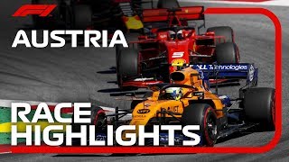 2019 Austrian Grand Prix Race Highlights [upl. by Hujsak881]