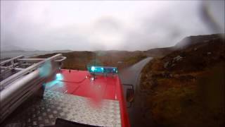 HIFRS Blue light run up North Harris [upl. by Greysun]