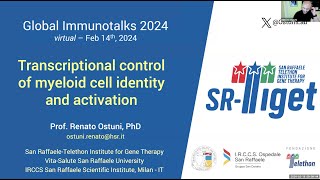 quotTranscriptional control of myeloid cell identity and activationquot by Dr Renato Ostuni [upl. by Lebam]