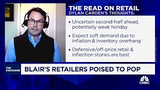 Some retail stocks at inflection points amp can be defensive play says William Blairs Dylan Carden [upl. by Letnuhs]