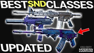 BEST SnD Class Setups UPDATED in Modern Warfare  Guide for Search amp Destroy [upl. by Mariken]