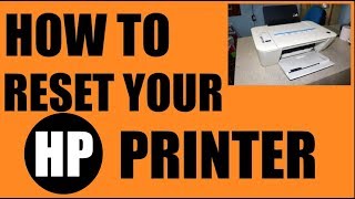 How to RESET ANY hp printer [upl. by Arze]