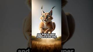 Caracals The Elegant Wild Cats with Stunning Ears 🐱CaracalCharm WildElegance BigCatBeauty [upl. by Morentz860]