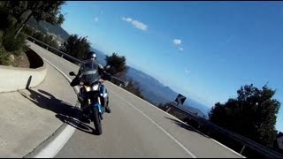 Sardinien  XT1200 Paarlauf über SS198 und SS28 nahe Gairo [upl. by Yrred]