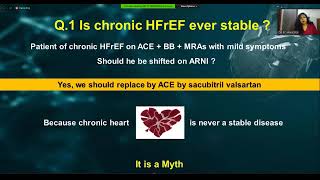 Sacubitril valsartan in Heart Failure  An interactive session with Dr PC Manoria [upl. by Eidoow]