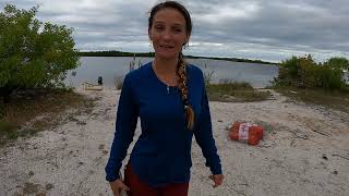 Camping on an island on the ICW in Florida [upl. by Plossl]