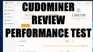 Cudo Miner Review and Performance Test HoneyMiner Nicehash Alternative [upl. by Imuy]