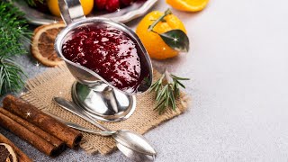 Keto Cranberry Sauce A Burst of Flavor Without the Guilt [upl. by Ettenahs]