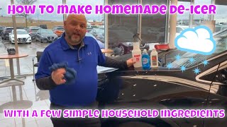 How To Make Homemade DeIcer DIY DeIcer [upl. by Lohse]