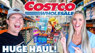 🤯 HUGE COSTCO HAUL NEW BEST SNACKS PREMADE MEALS CLOTHING amp MORE MASSIVE COSTCO SHOPPING HAUL [upl. by Anilehs]