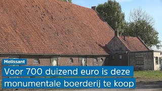 Vervallen boerderij uit 1760 staat leeg en zoekt al JAREN een koper maar er moet VEEL aan gebeuren [upl. by Enelrihs525]