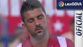 Highlights Atletico de Madrid 11 Malaga CF  HD [upl. by Htebsle]