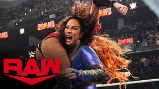 Nia Jax lays waste to Liv Morgan and Becky Lynch Raw highlights March 4 2024 [upl. by Constantina196]