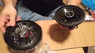 Customer unboxing Kicker CS5 514quot car speakers  Crutchfield video [upl. by Teddy]