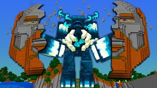 I Spawn Warden Mutant Inside The Temple of Notch in Minecraft [upl. by Blane]