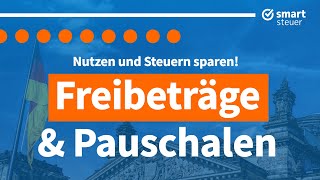 Steuern sparen 2022 Nutze diese Freibeträge und Pauschalen [upl. by Htiekel]