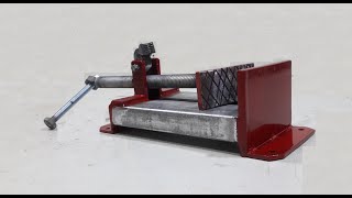 Quick action vise  Make A Metal Mini Drill Vise [upl. by Sy589]