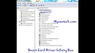 smart card driver carte à puce intifity cm2 box [upl. by Drofdeb]