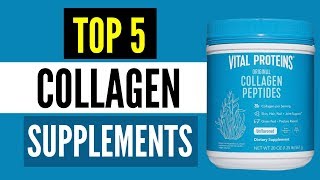 Best Collagen Peptides 2024  Top 5 Collagen Supplements [upl. by Suirtimid]