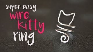 DIY How to make an easy wire catring Easy wire wrapping [upl. by Noiwtna345]