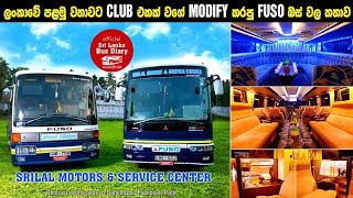 Two Modified Fuso Bus  Srilal Motors Haldaduvana [upl. by Ayojal]