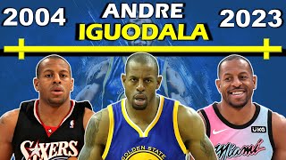 Timeline of ANDRE IGUODALAS CAREER  Iggy  Finals MVP [upl. by Becht566]