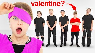 Can My Daughter Find Her Valentine Blindfolded emotional [upl. by Relda]