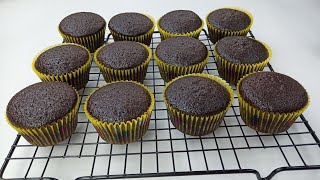 Soft and fluffy chocolate cupcakePerfect for any kinds of frosting [upl. by Adnilemreh]