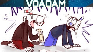 Casino Cups Part 4 Cuphhead Comic Dubs With Angry Mugman [upl. by Raymond]