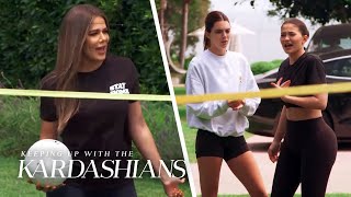 Its Kardashians vs Jenners in a quotKUWTKquot Volleyball Game  E [upl. by Tommie512]